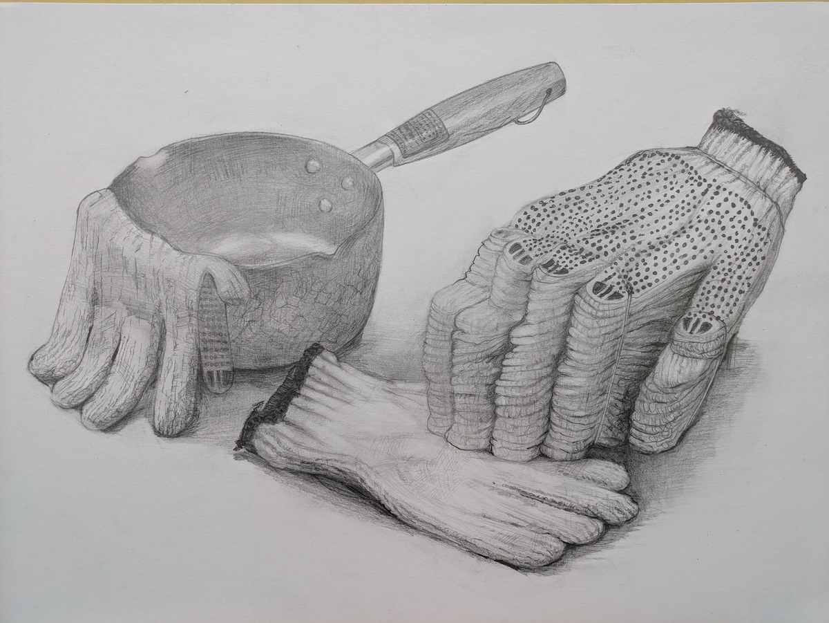 静物组合(结构与空间)