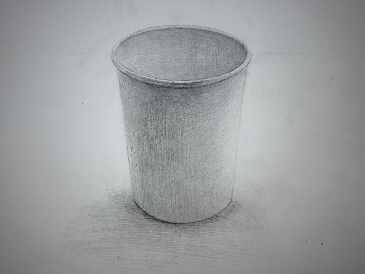 纸杯(基础素描)